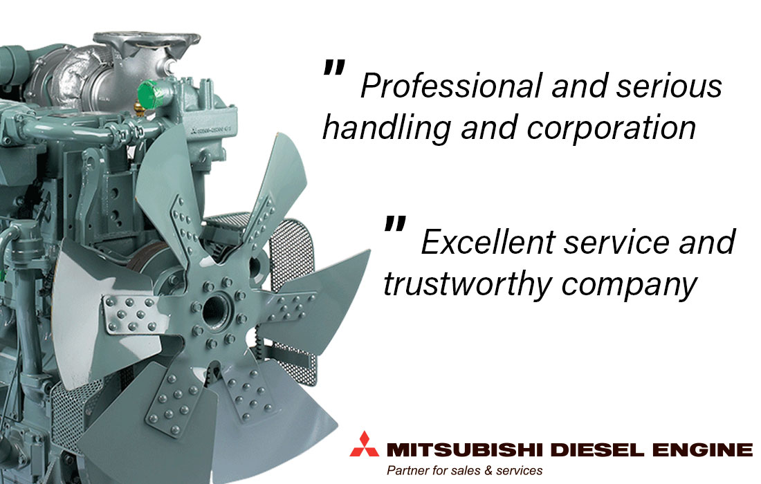 Mitsubishi S8U Industrial Diesel Engine | High Power