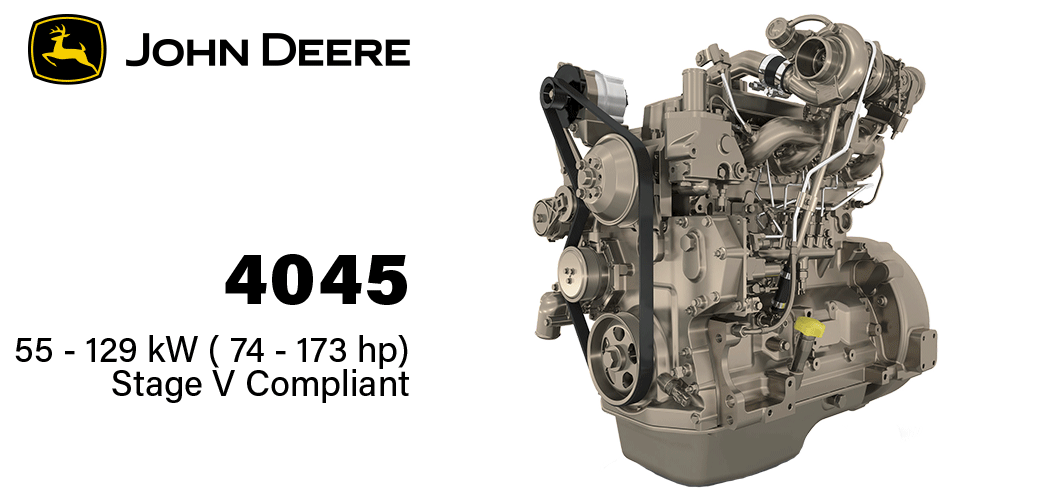John Deere 4045 OEMIndustrial Complete Engine Solutions