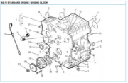 Motor blok reservedele til nanni N2.10