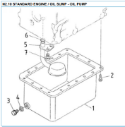 Billede af Olie pump reservedele til nanni N2.10